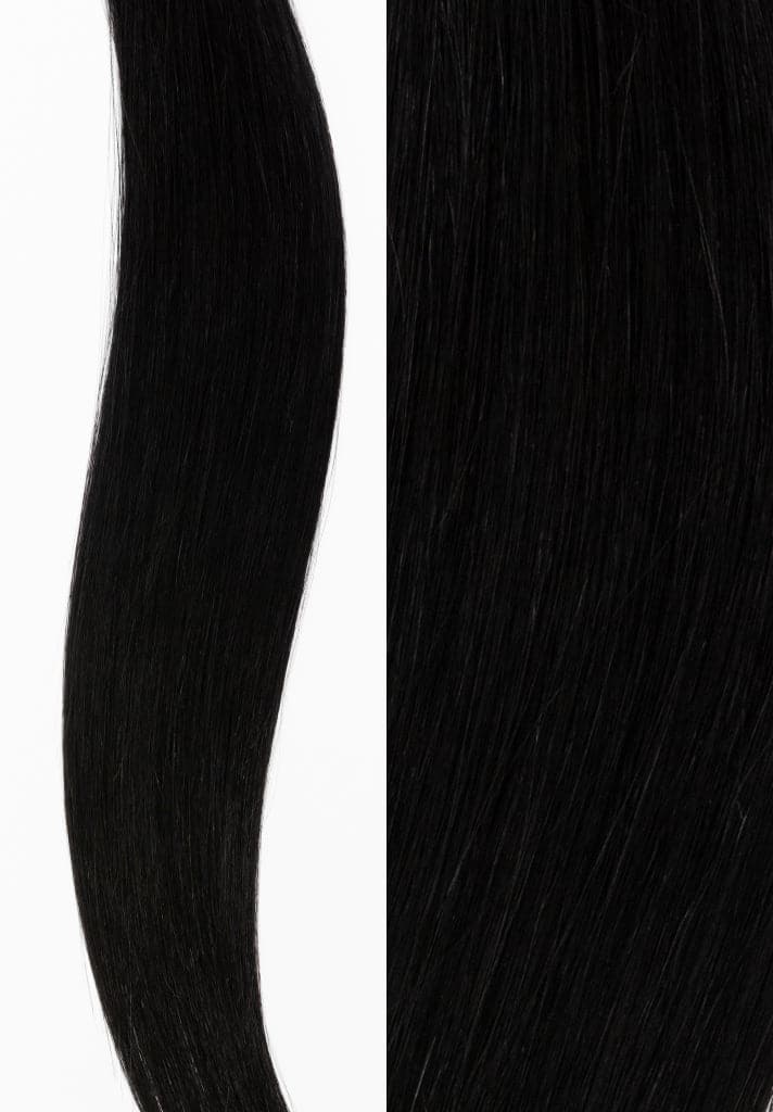 Tape-In Pro Straight Jet Black #1