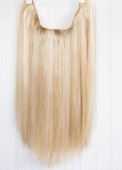 Halo Extension - Light Warm Blonde With Golden Highlights | #2412