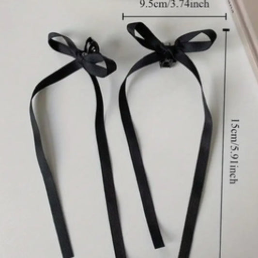 Thin Bow Clips