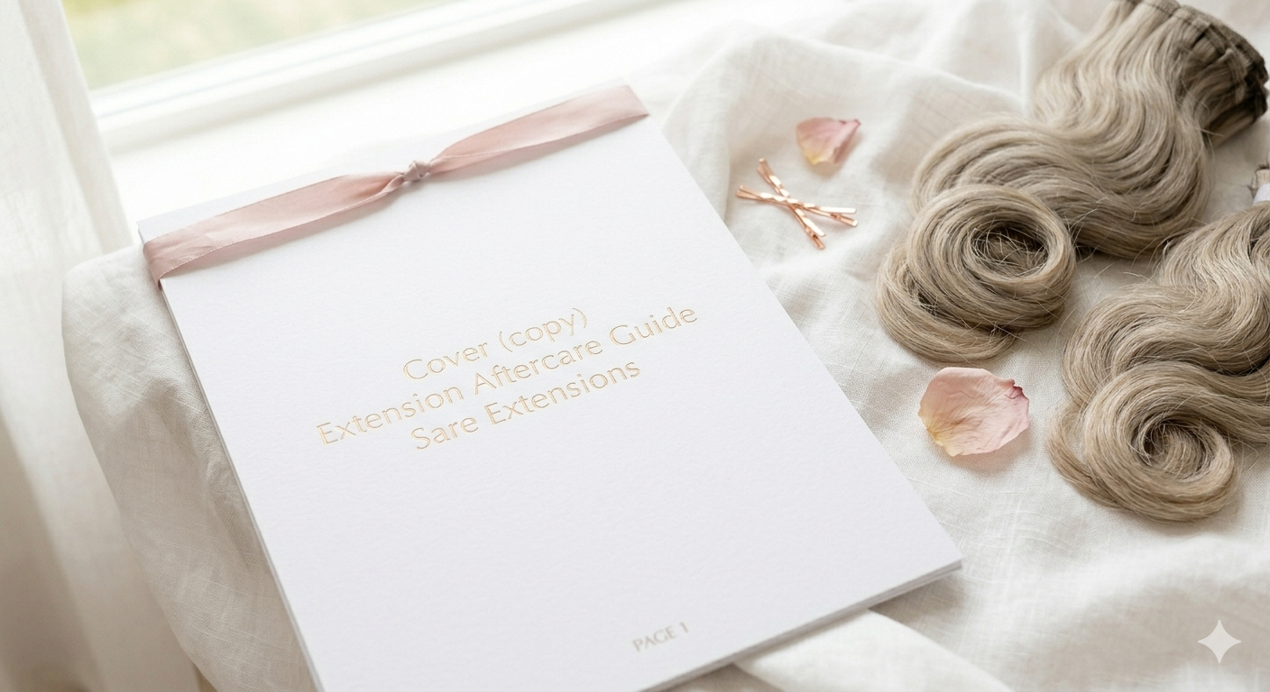 Extension Aftercare Guide for Clients — Salon Handout (Digital Download)