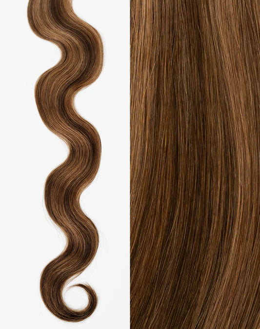 Tape-In Pro Wavy Dark Chestnut/Medium Ash #6/10