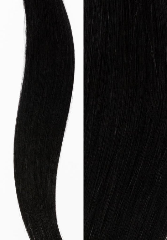Tape-In Pro Straight Jet Black #1